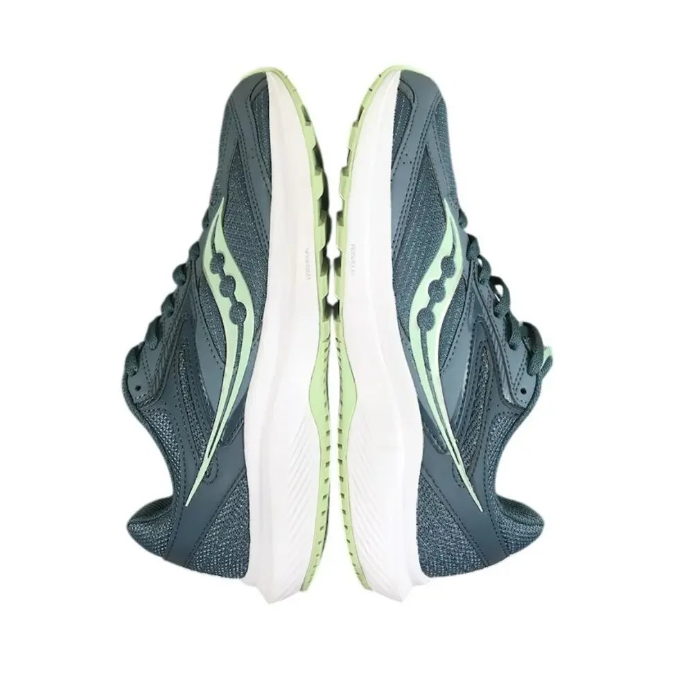 SAUCONY Cohesion 17 Running Shoe Sneakers W 9.5 Blue Jade Mesh Everyday Athletic